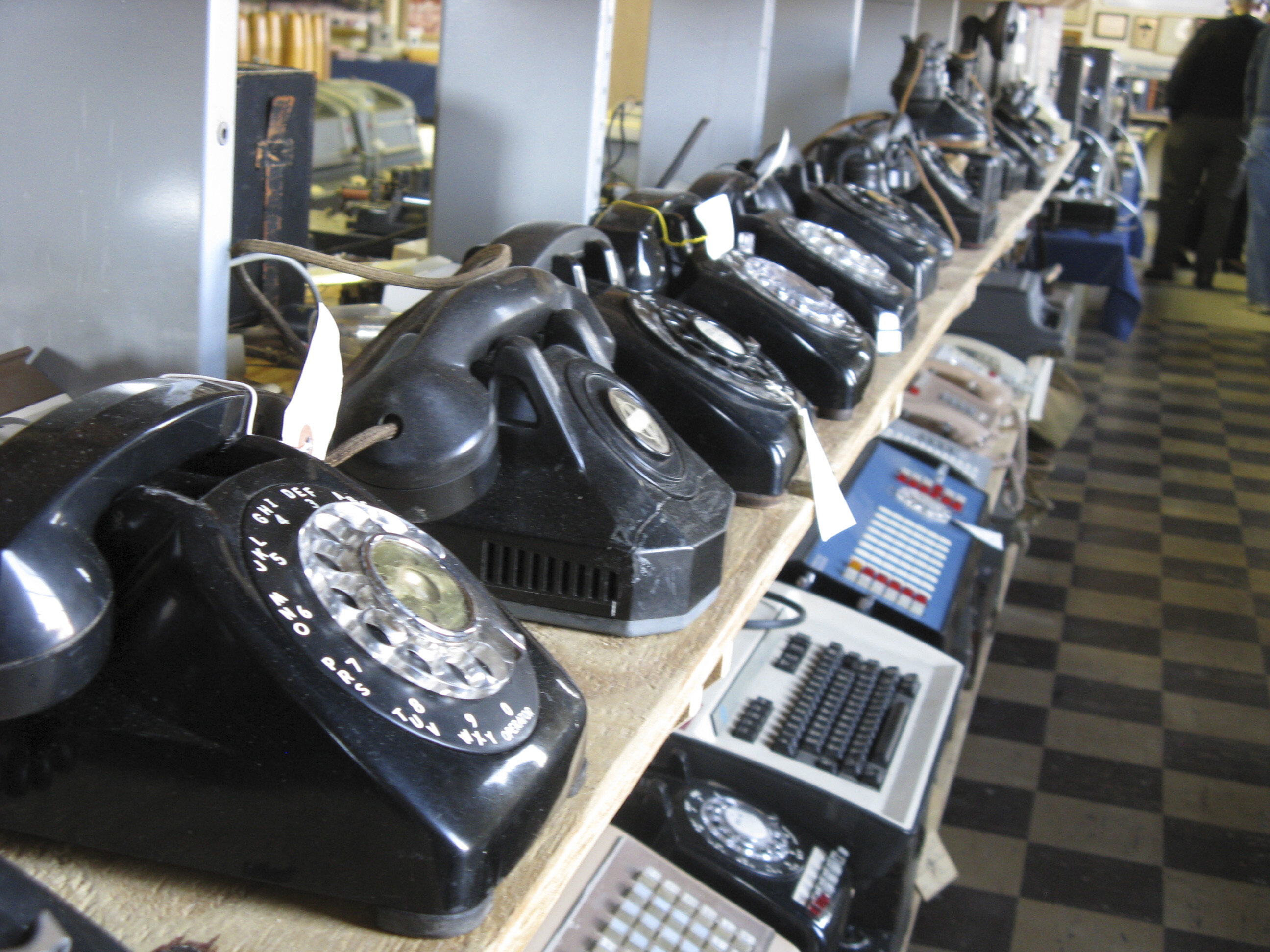 #In the United States, landlines are languishing