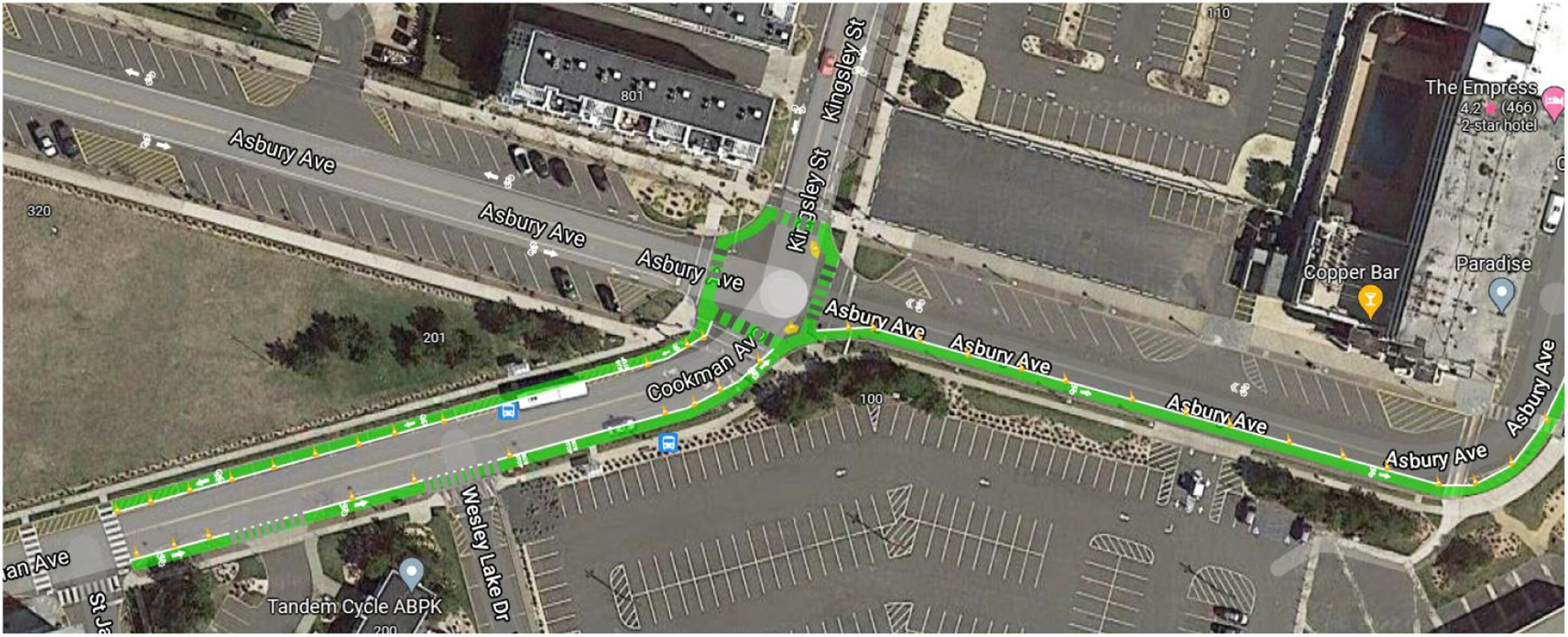 Study shows traffic speeds decrease when bike lane is present