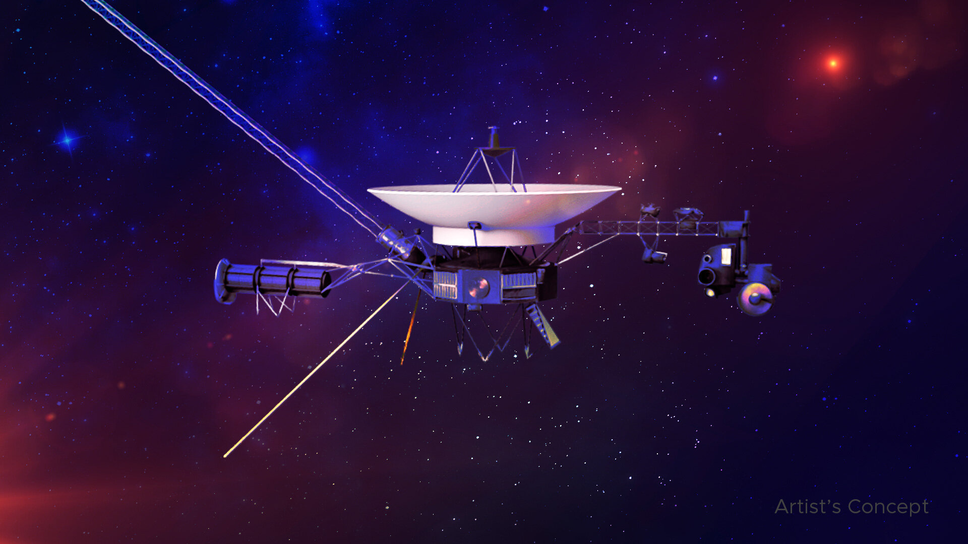 Voyager 1 sends back scientific data from all four instruments
