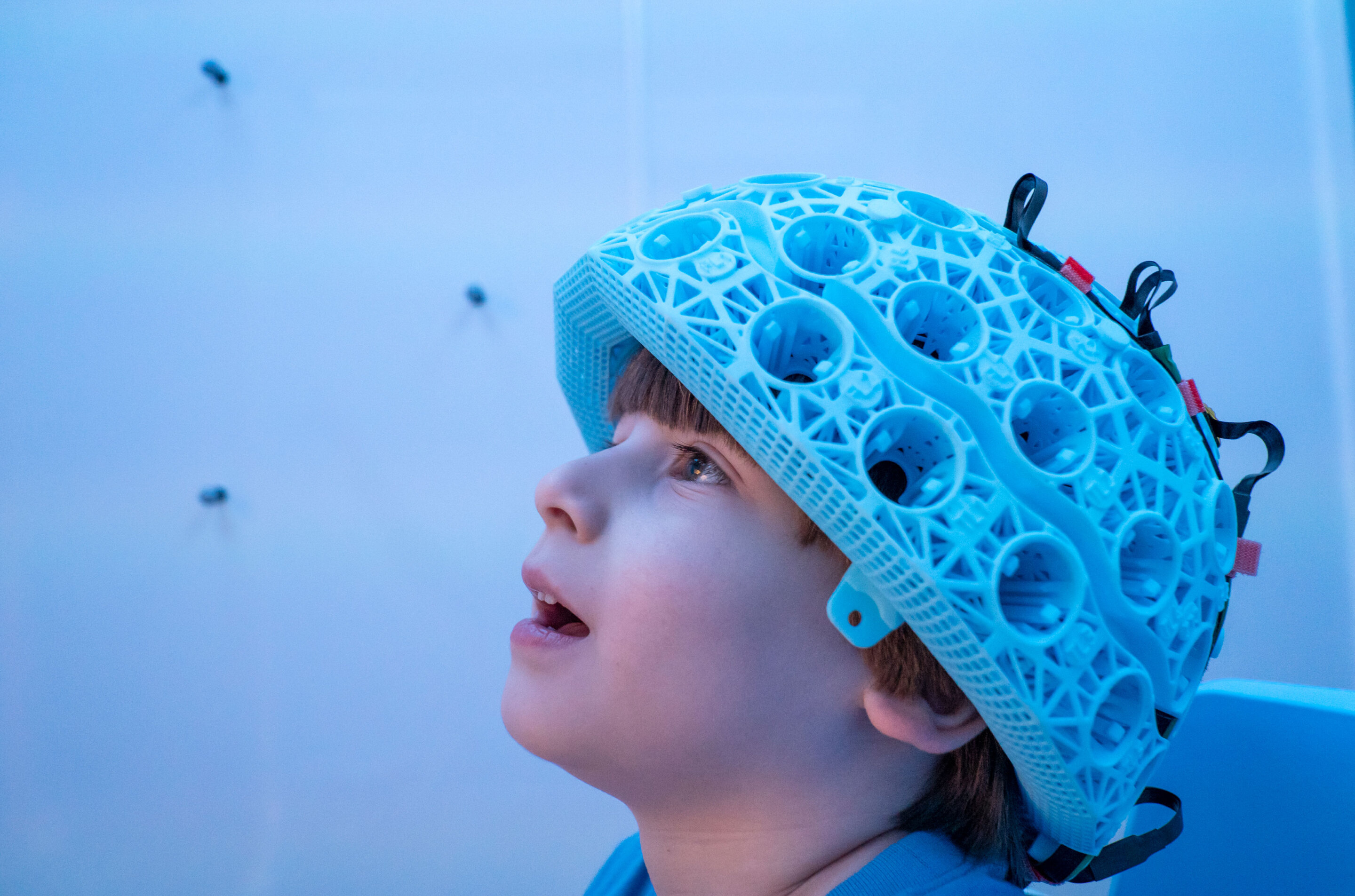 Wearable brain imaging provides a precise picture of children’s developing brains