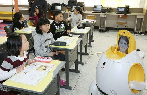 mode build gift S.Korea schools get robot English teachers