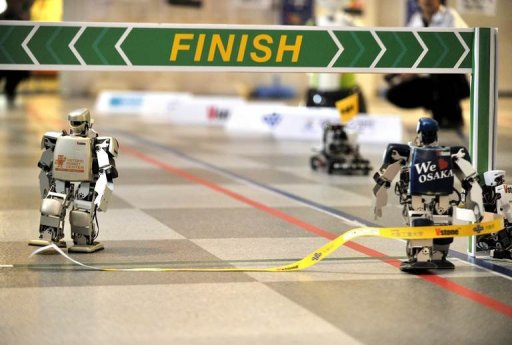 Humanoids world's first robot marathon
