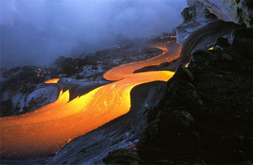 mount st helens eruption lava