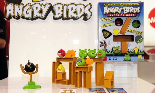 angry birds toy set